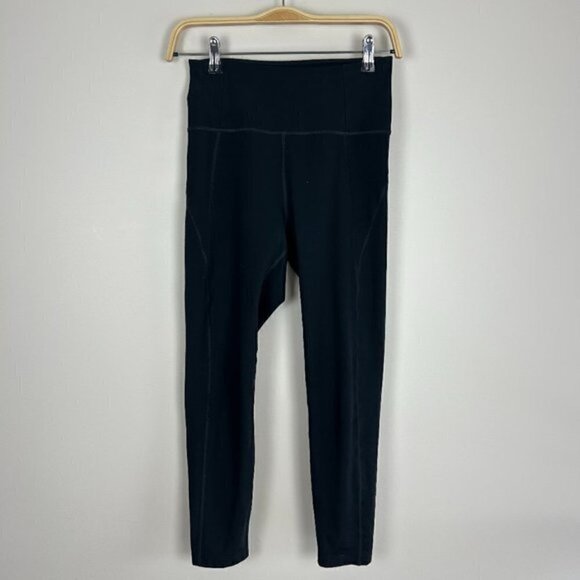 Girlfriend Collective Black Compressive High-Rise Legging 7/8 Size S - Picture 2 of 5